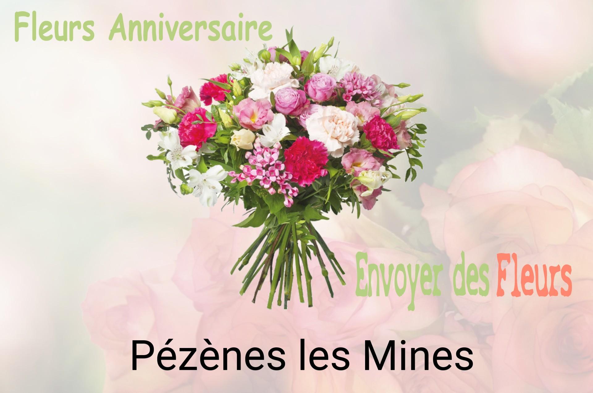 Bouquet de fleurs d’anniversaire livré à Pézènes-les-Mines